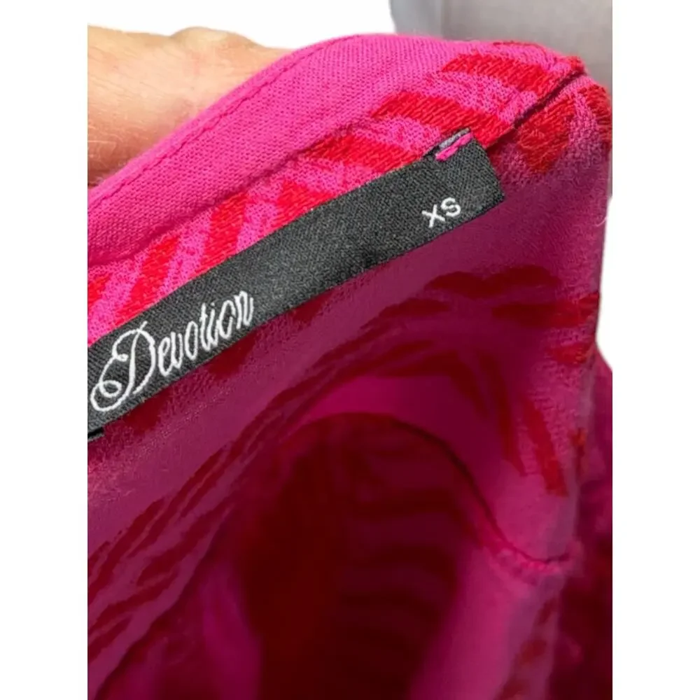 Devotion Twins Ella Dress Pink Red - Picture 8 of 8